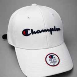 Boné Aba Curva Champion Script Logo - Strapback - Adulto