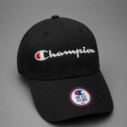 Boné Aba Curva Champion Script Logo - Strapback - Adulto